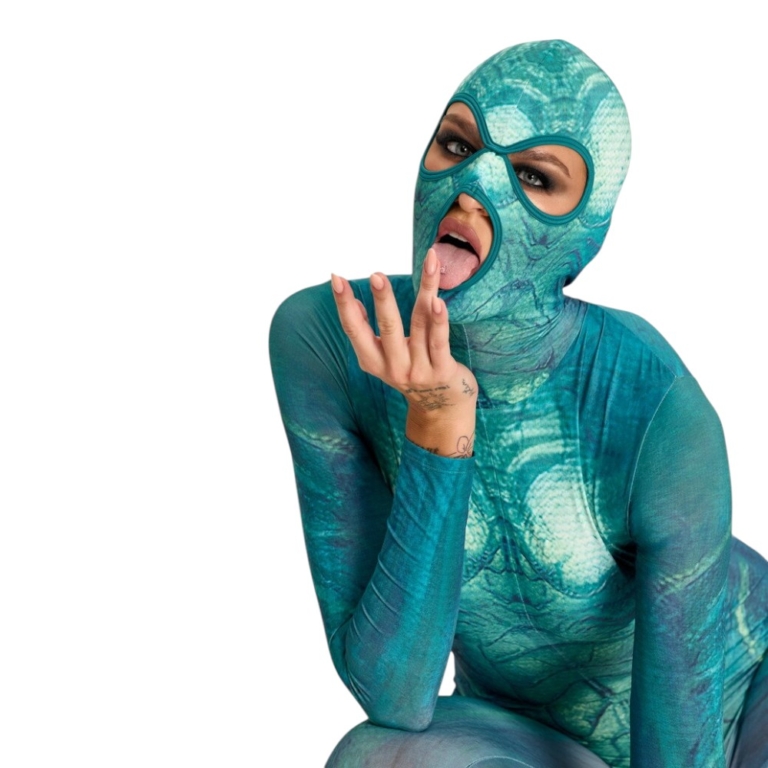 Kombinezon Reptile Skin z Maską