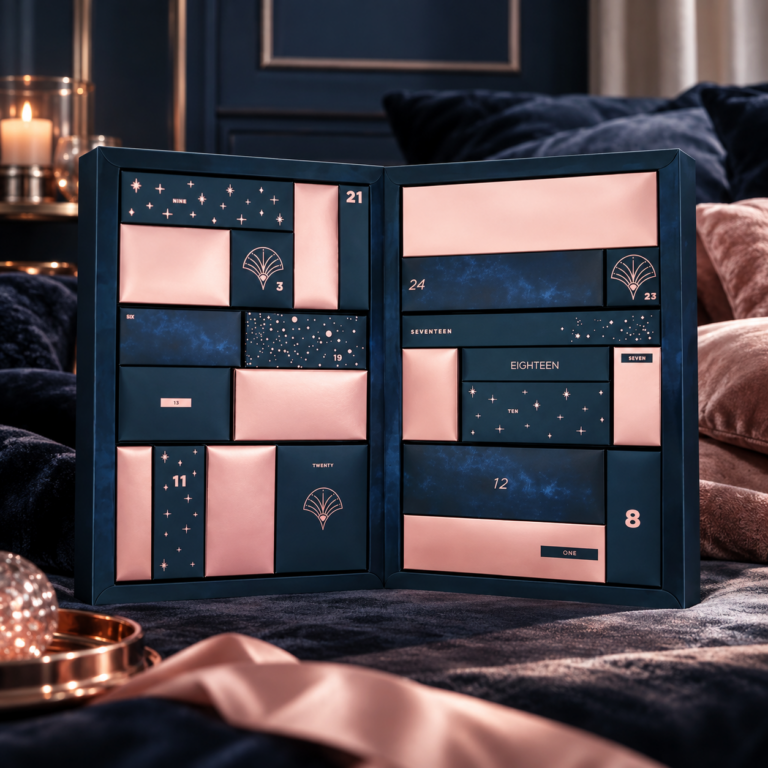 Kalendarz Sensual Secrets Par L'amour, otwarte okienka